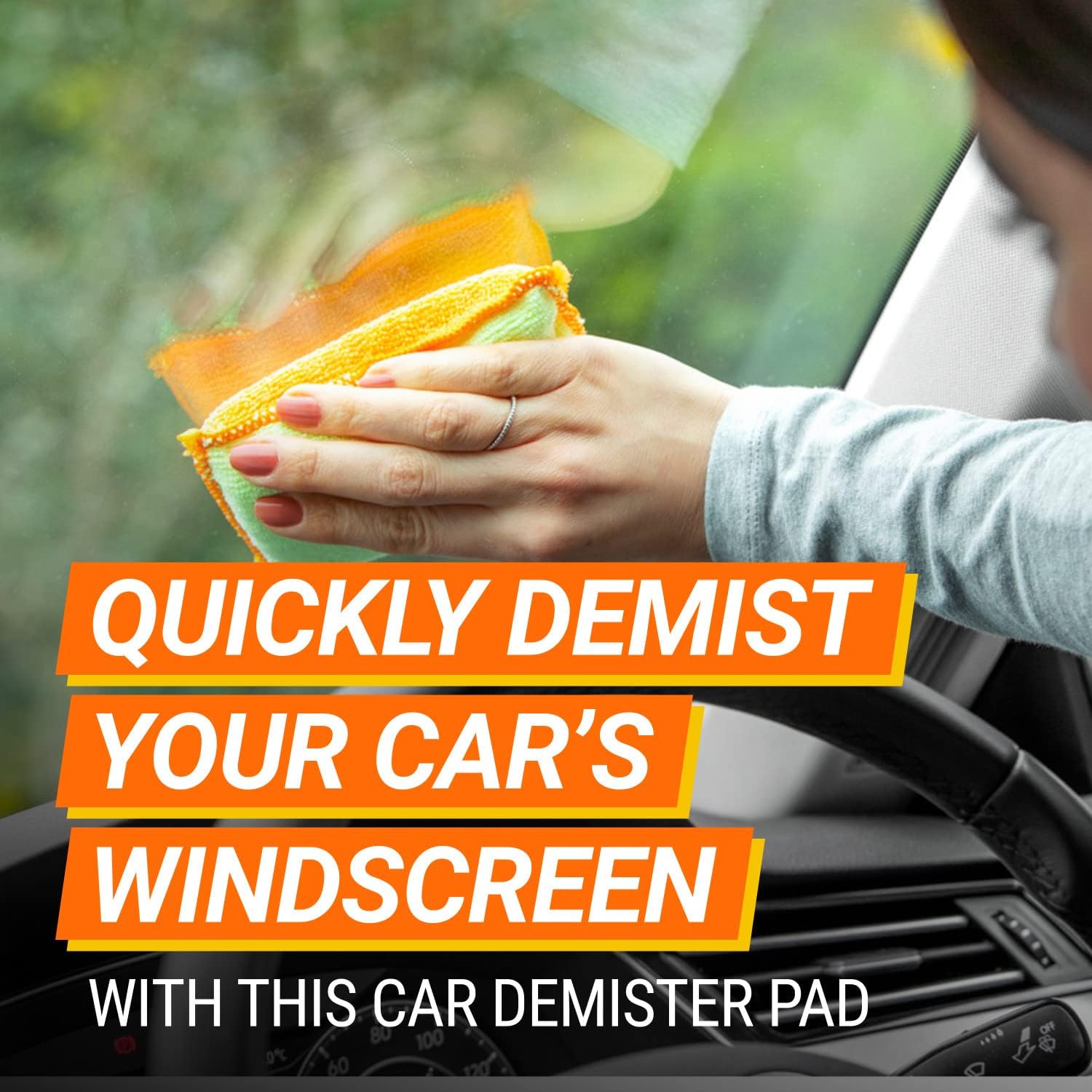 Thumbnail 2 de Armor All Microfibre Car Demist Pad (Set of 2) for Windscreen, Windows and Mirrors