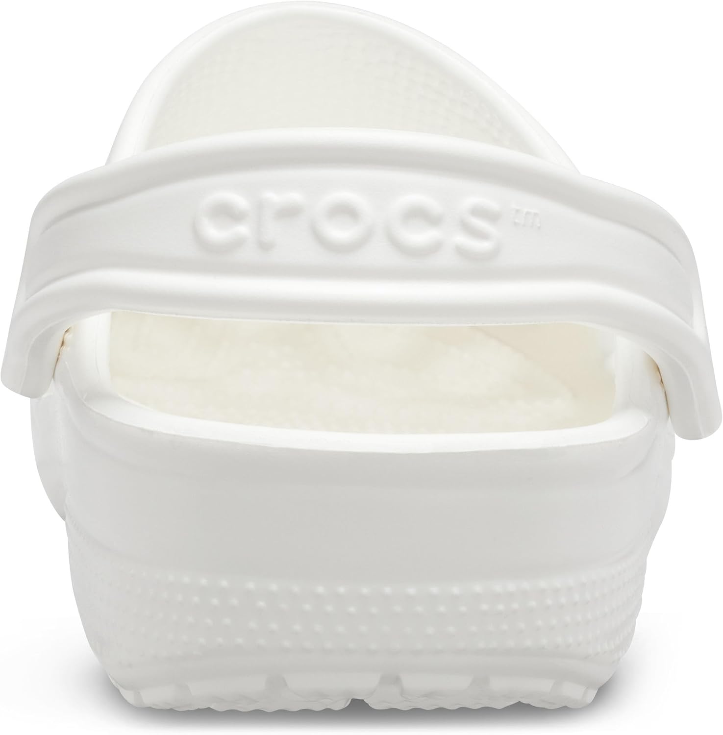 Detalle 2 de Crocs Unisexe Adulte Classic Clog Sabots White (33/34 EU) – légère simplicité, confort et personnalisation
