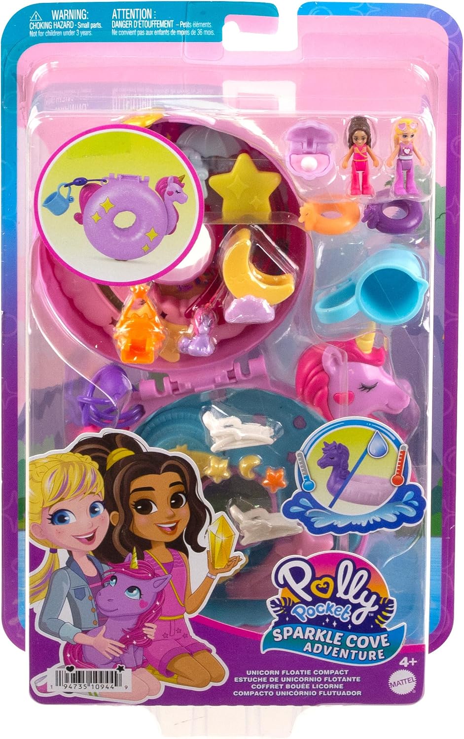Thumbnail 5 de Coffret Polly Pocket licorne licorne 12 accessoires
