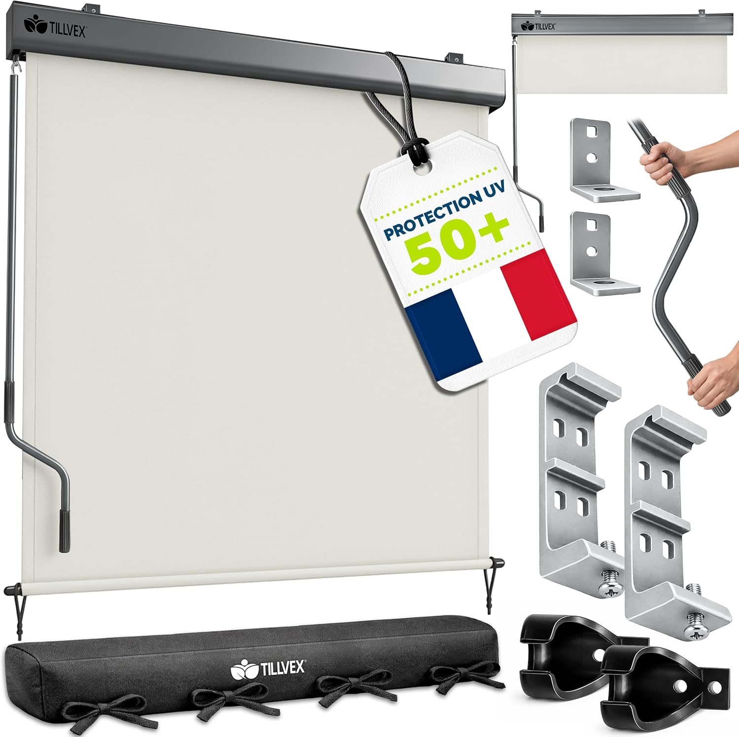 tillvex® Store Vertical 140 x 250 cm 📐