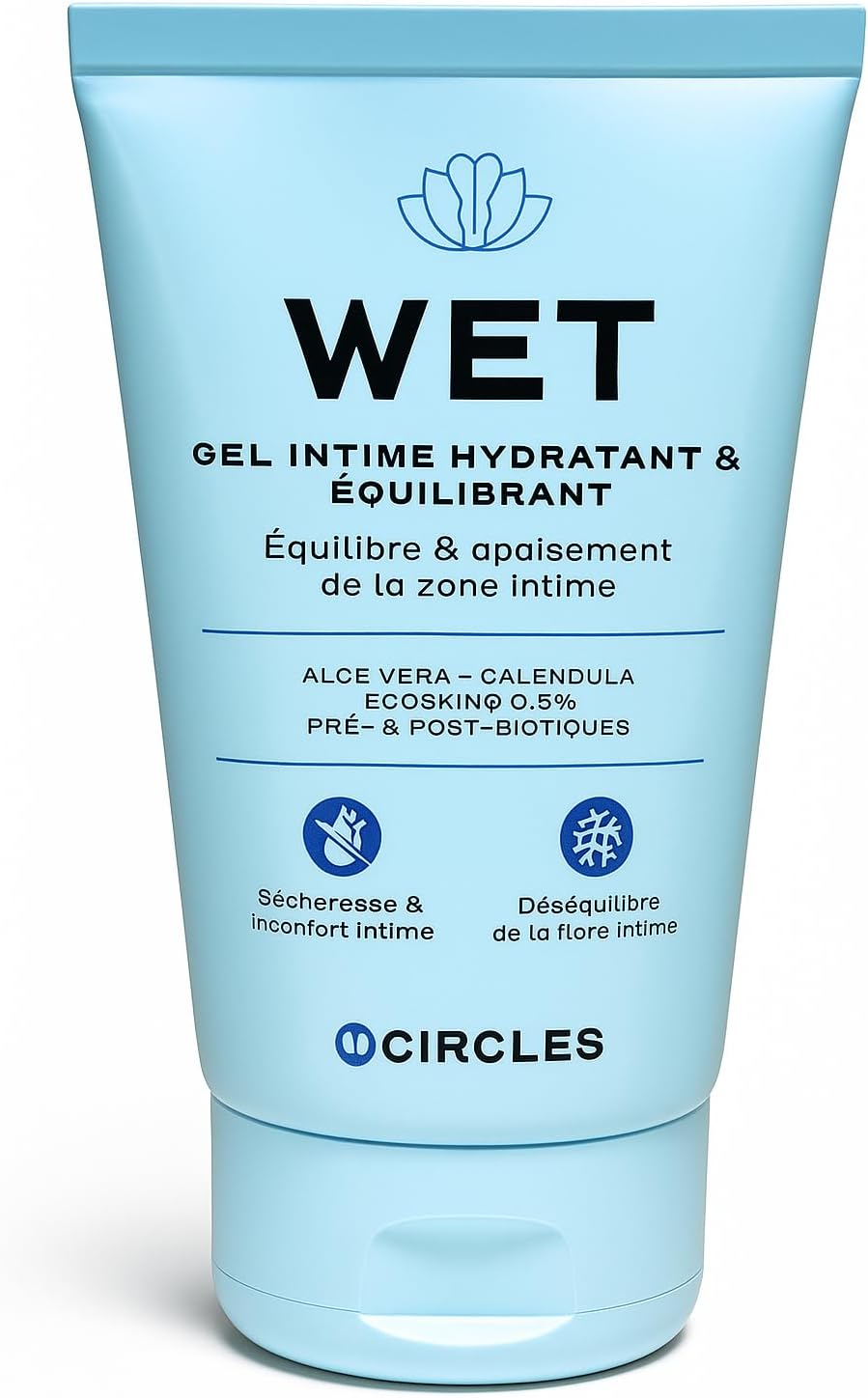 Circles WET Gel Intime Apaisant & Rééquilibrant 60 ml