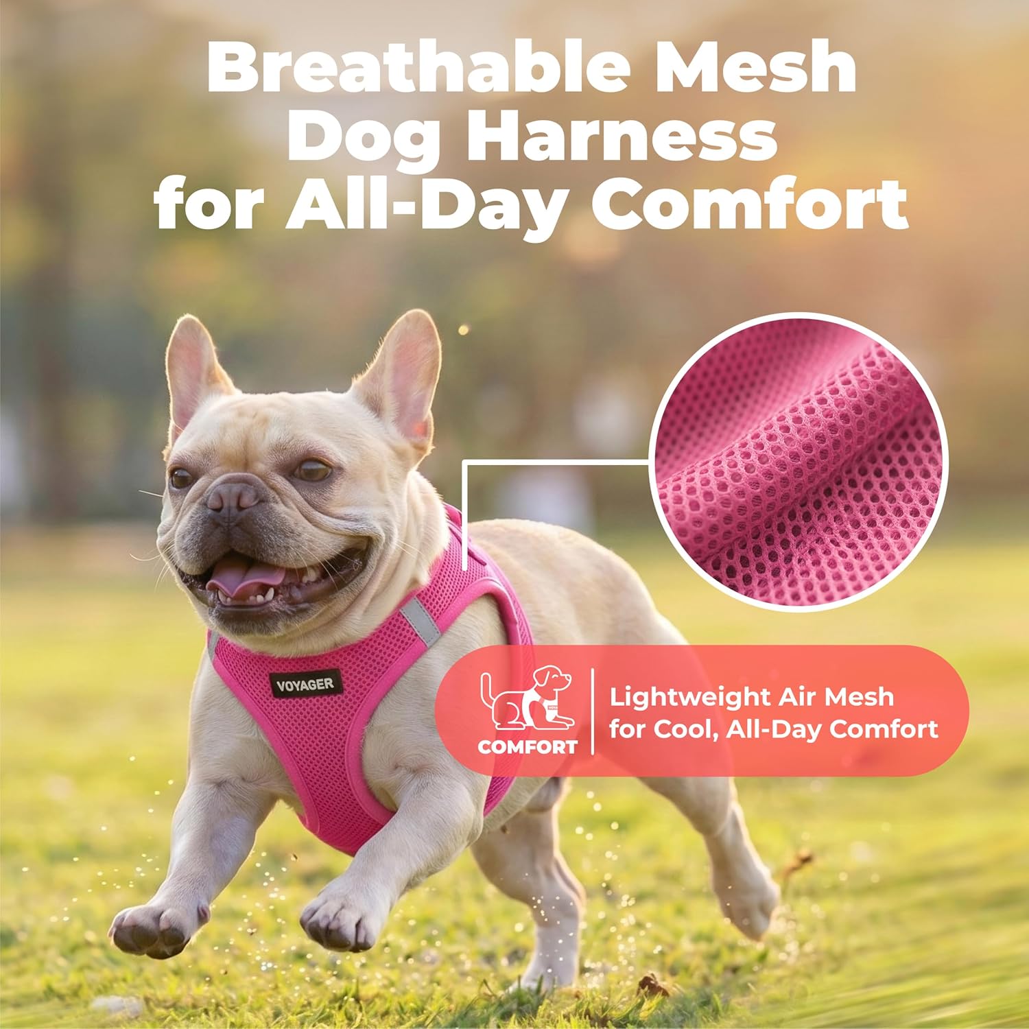 Detalle de Voyager Dog Vest Harness, Large