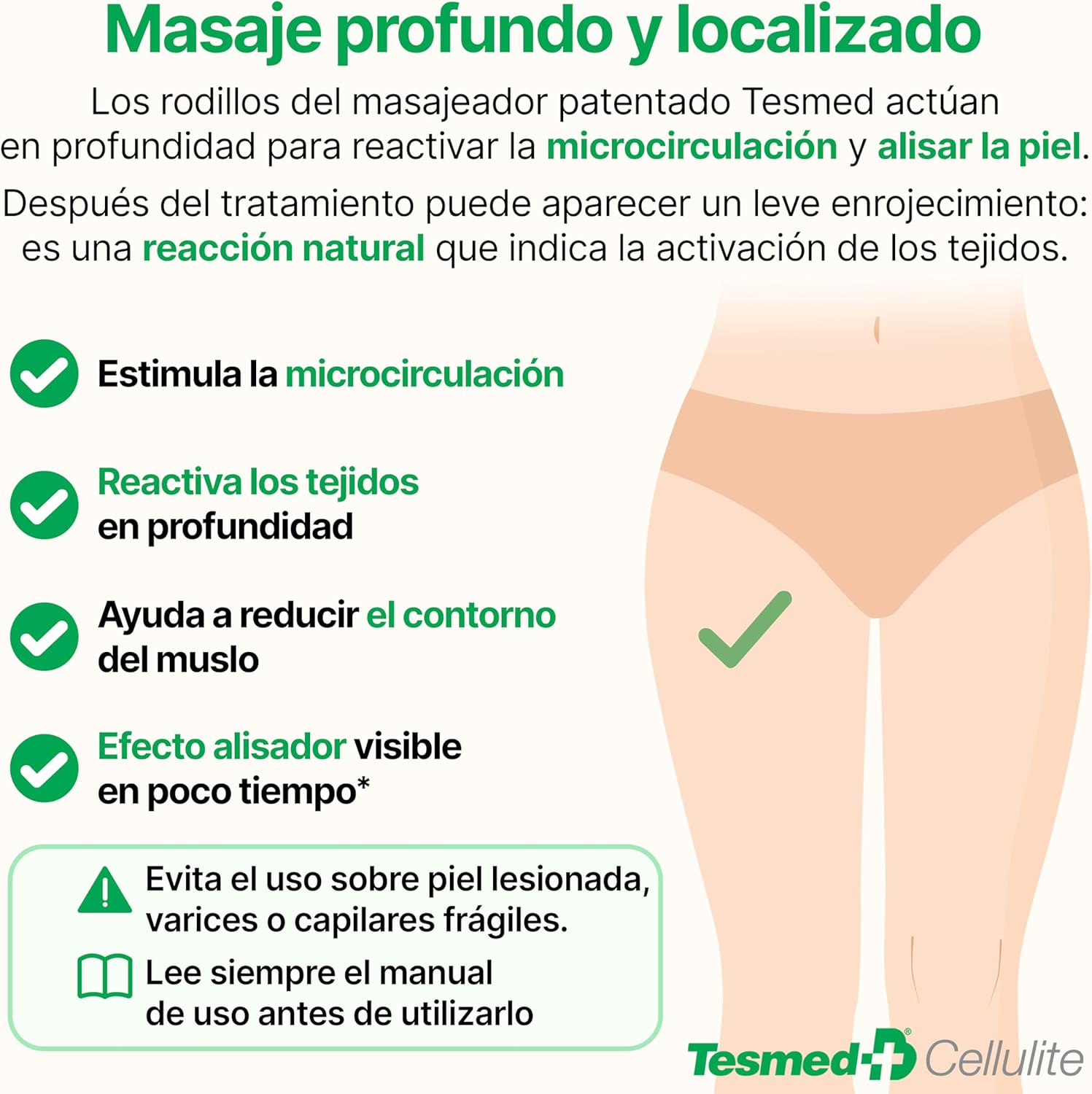 Thumbnail 6 de TESMED Masajeador Anticelulítico Reductor 9–38 cm