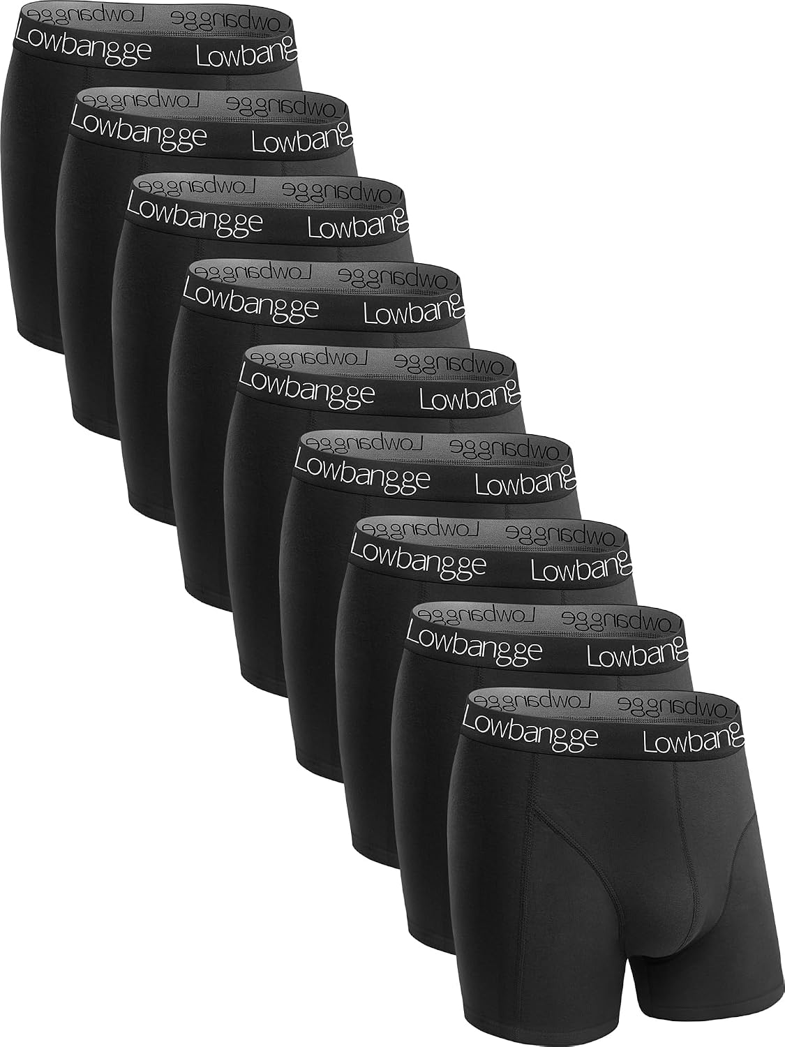 Detalle de Lowbangge Calzoncillos Hombre Boxer 9 Unidades