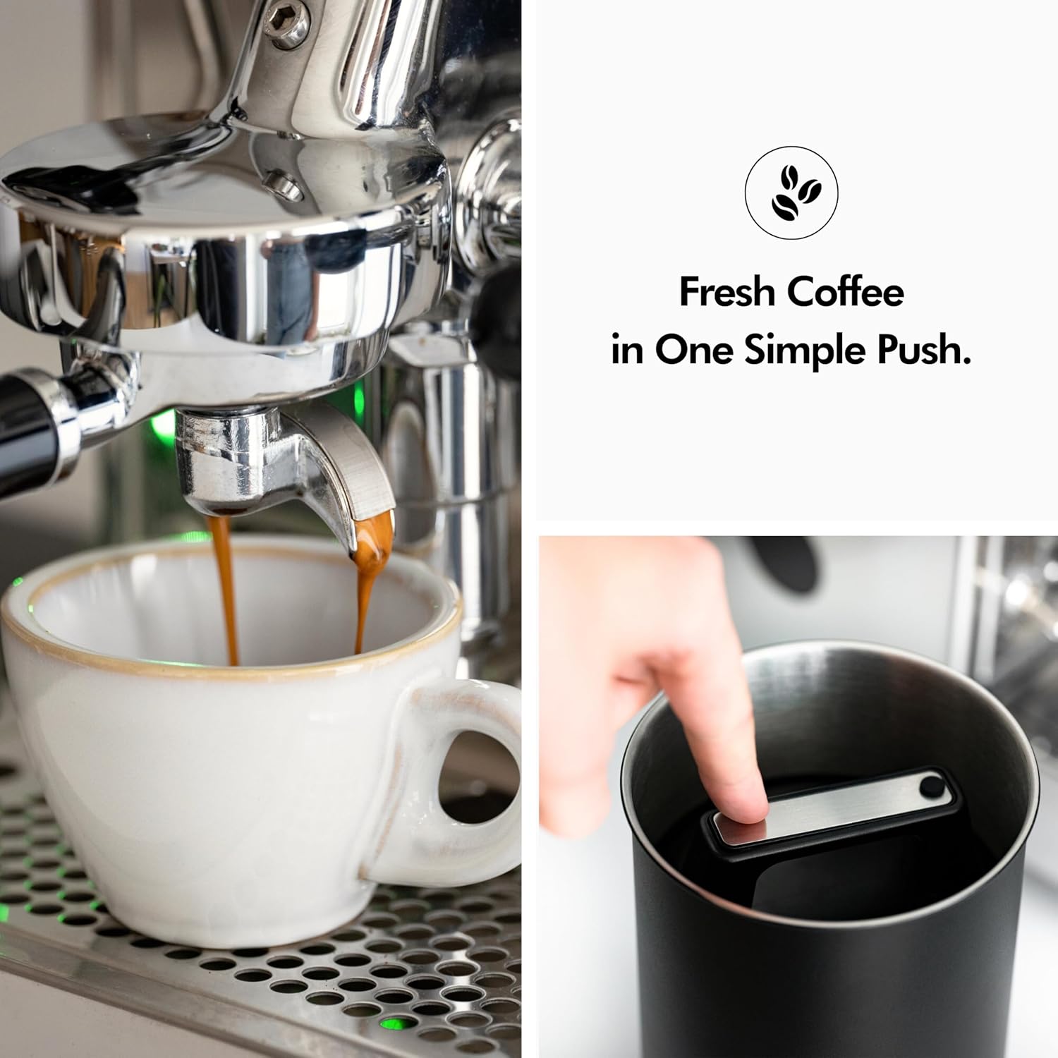 Thumbnail 4 de KIVY Vacuum Coffee Canister 1L airtight jar