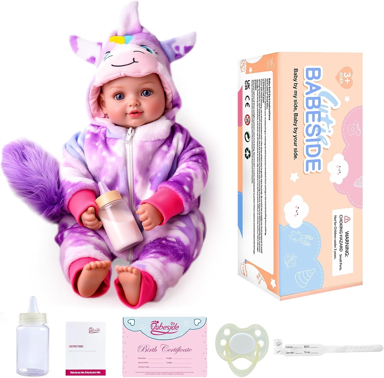 Thumbnail 4 de BABESIDE 15-Inch Realistic Baby Doll