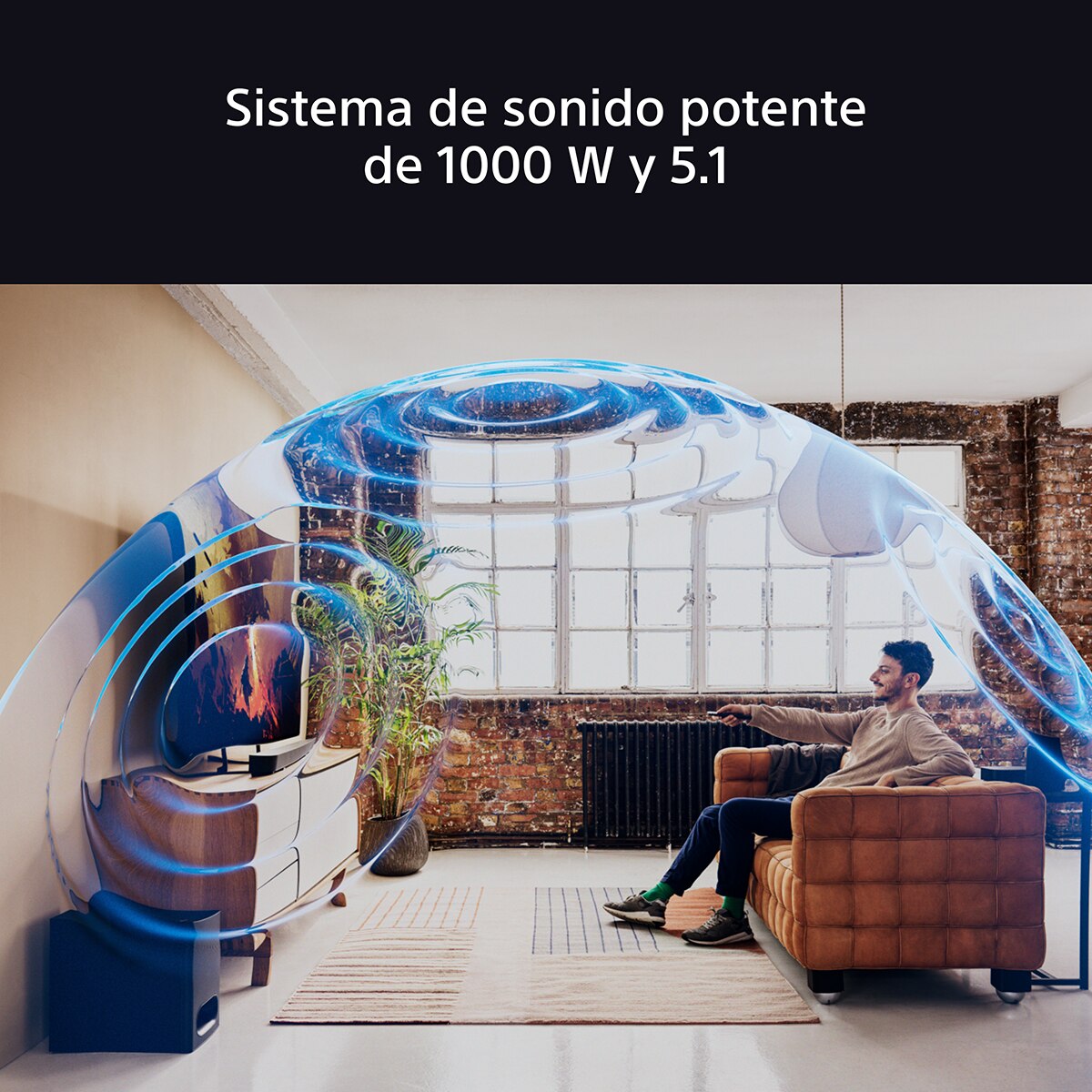 Thumbnail 2 de Sony BRAVIA Theatre System 6 1000W 5.1 Dolby Atmos