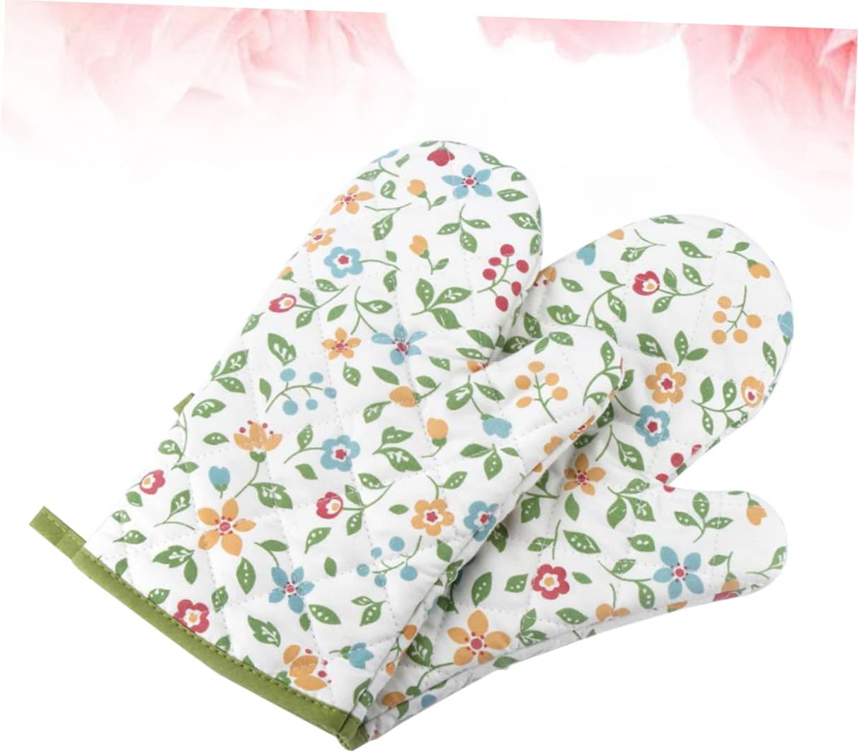 Thumbnail 3 de Hitzebeständige Ciieeo Backhandschuhe mit Blumen