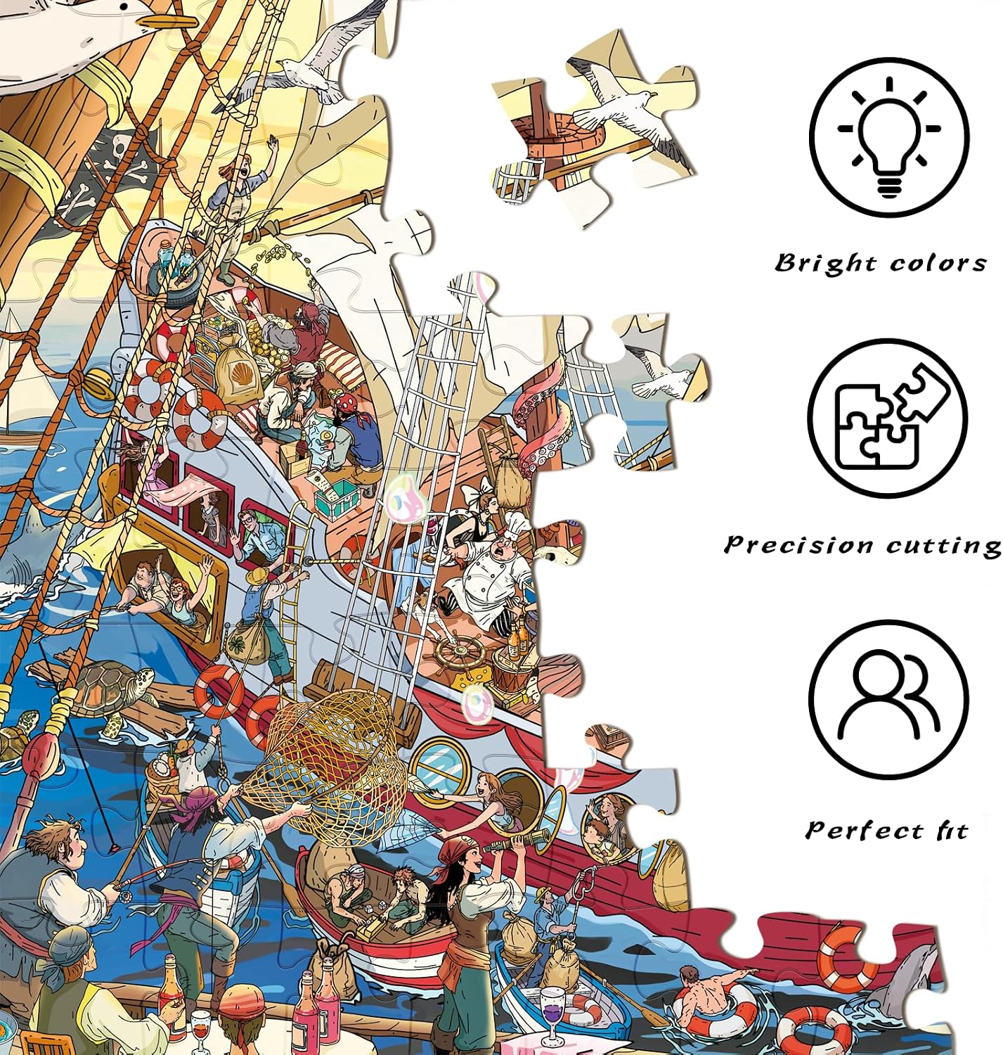 Thumbnail 4 de HUADADA 1,000-Piece Jigsaw Puzzle