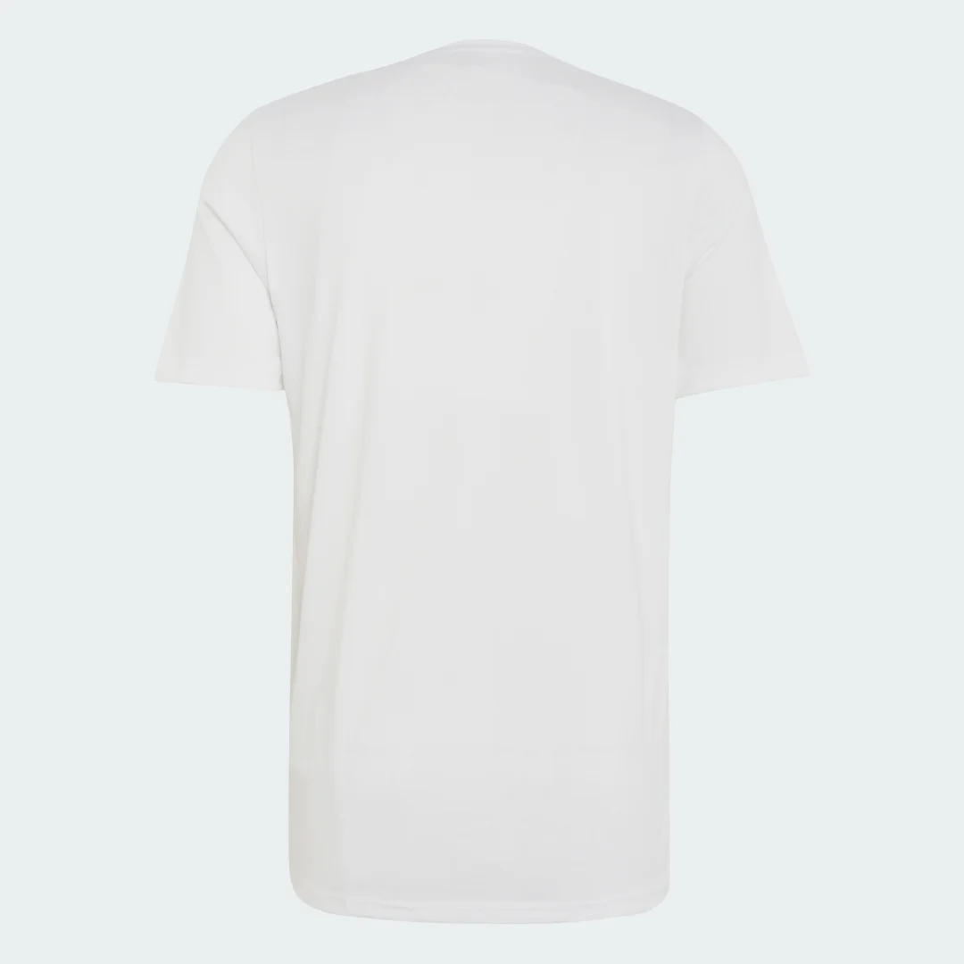 Detalle 2 de Adidas Pregame T-Shirt blanca: comodidad para entrenar y vestir a diario