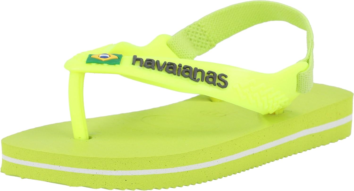 Detalle de Havaianas Baby Brasil Logo II Infradito Unisex Bambini e Ragazzi