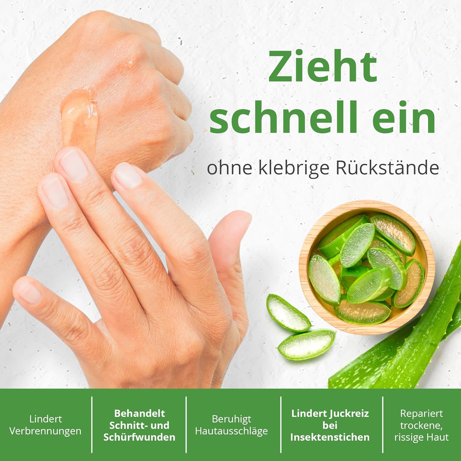 Detalle 2 de Aloe Vera Gel 99% Bio 355 ml