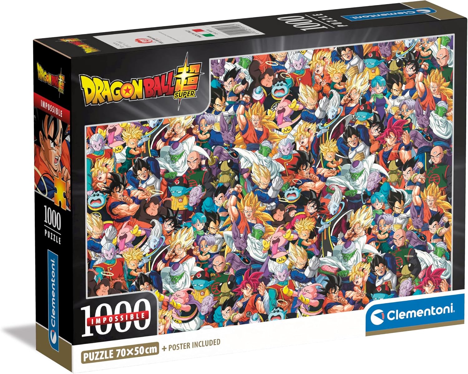 Detalle de Clementoni Puzzle Impossible Dragon Ball 1000 pezzi 🧩