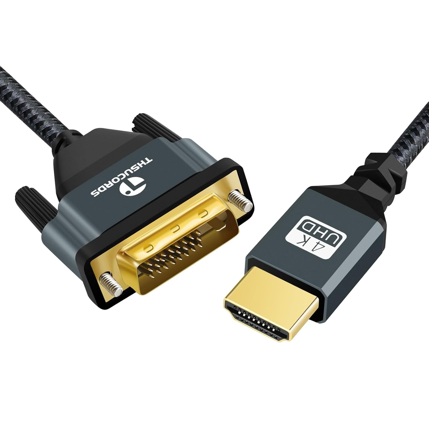 Thumbnail 5 de Thsucords 4K HDMI to DVI Cable 1M 2Pack