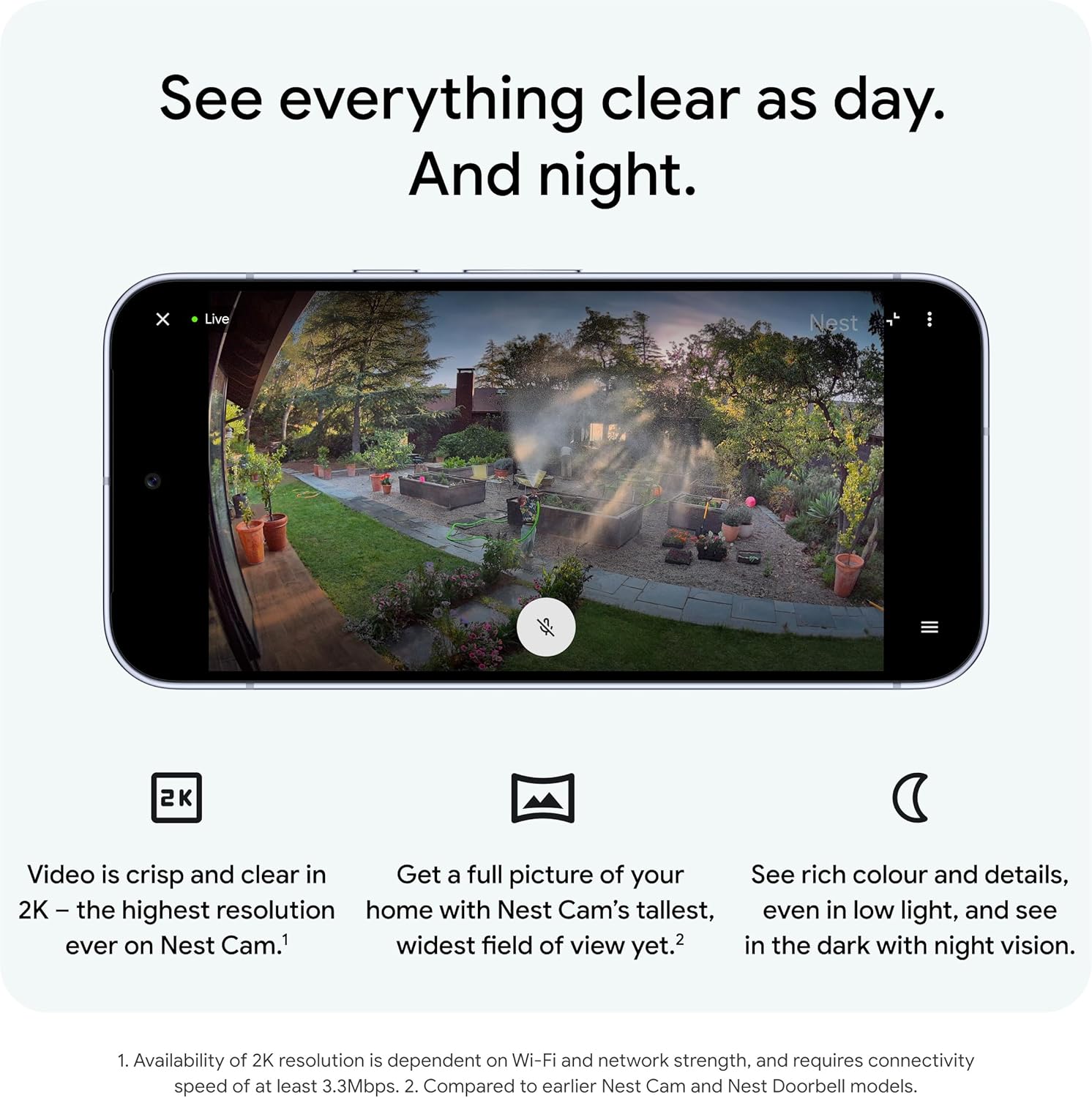 Thumbnail 4 de Google Nest Cam Outdoor 2nd Gen