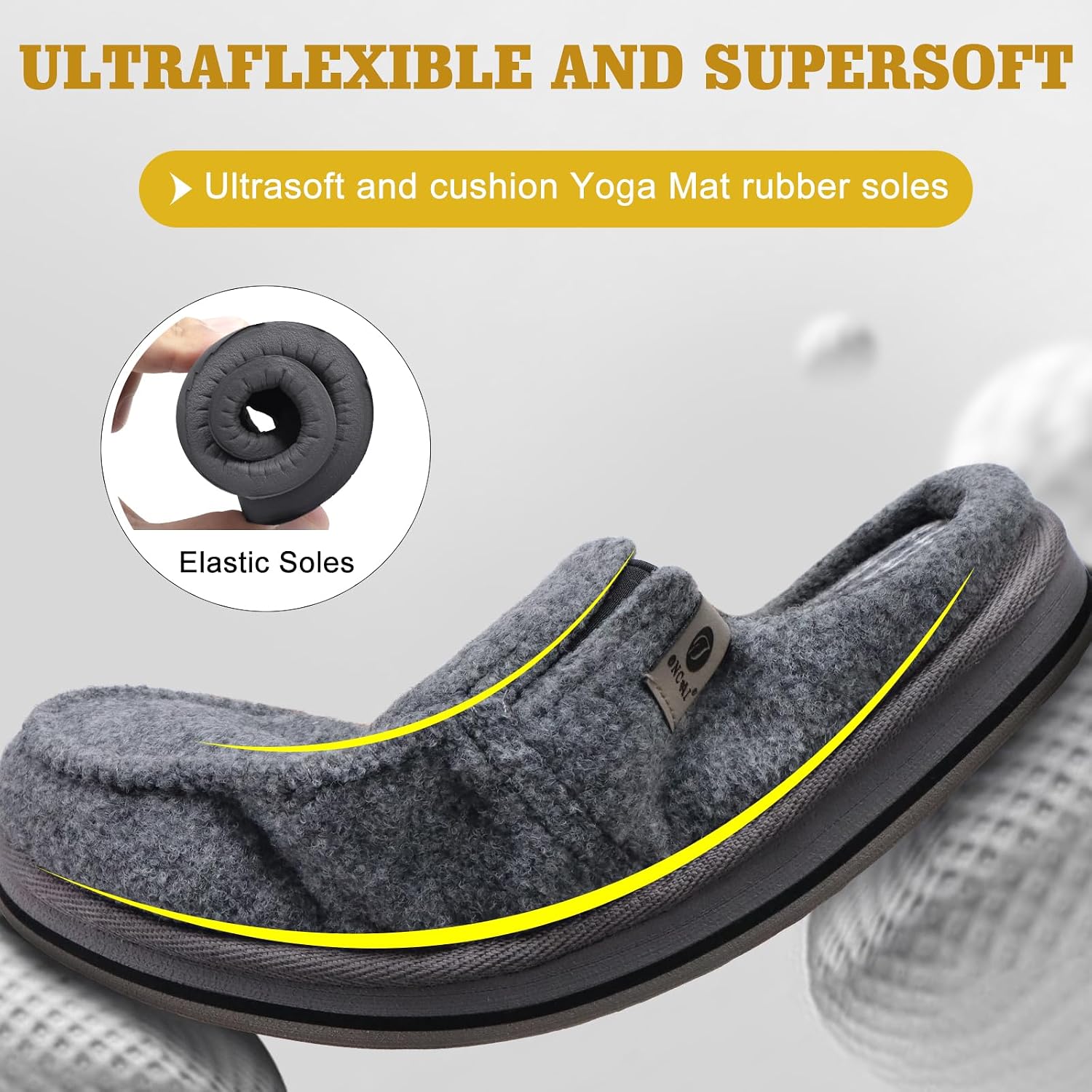 Thumbnail 5 de ONCAI chaussons homme Confort Mémoire 40-50