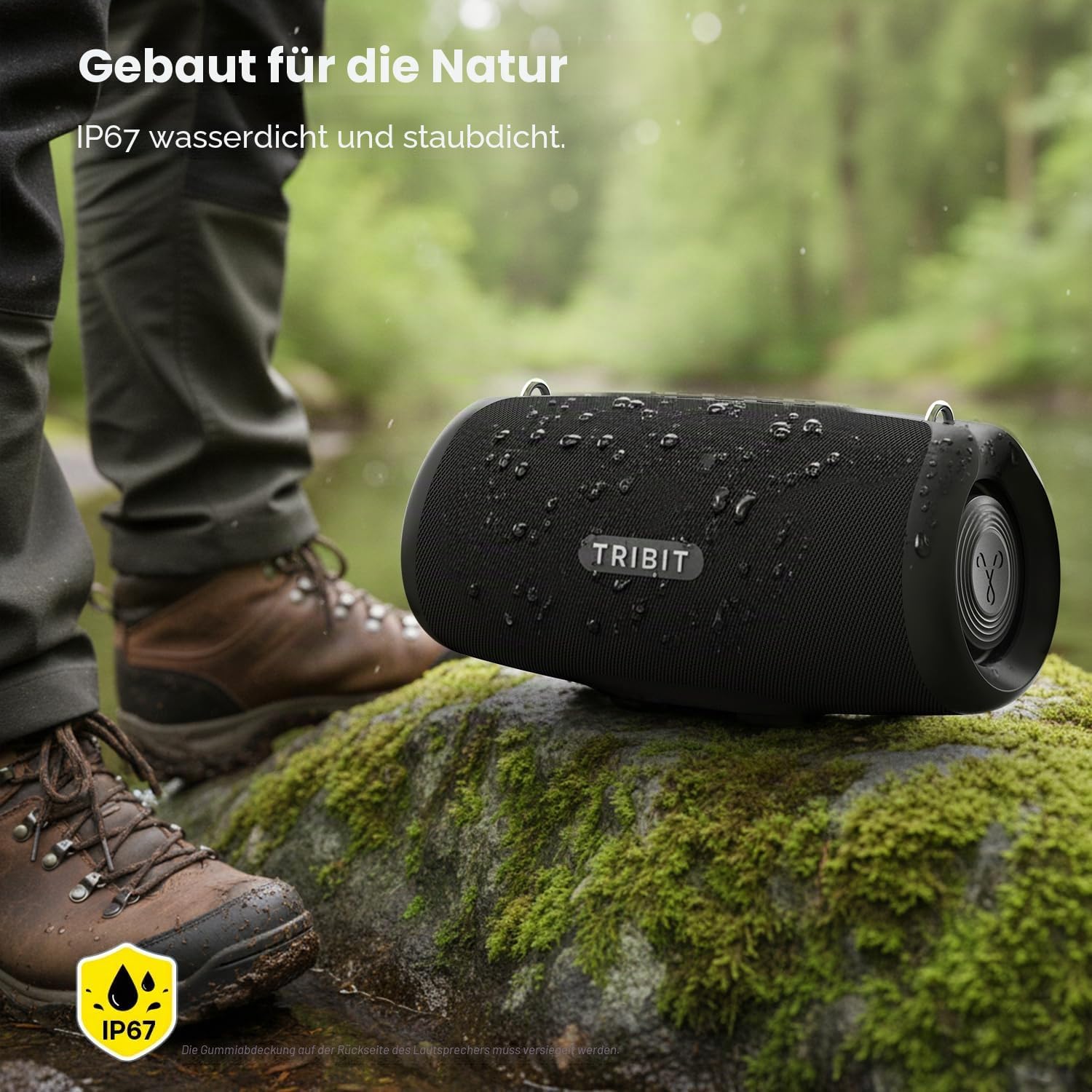 Detalle 2 de Tribit StormBox Lava 80W Bluetooth Lautsprecher 🔊