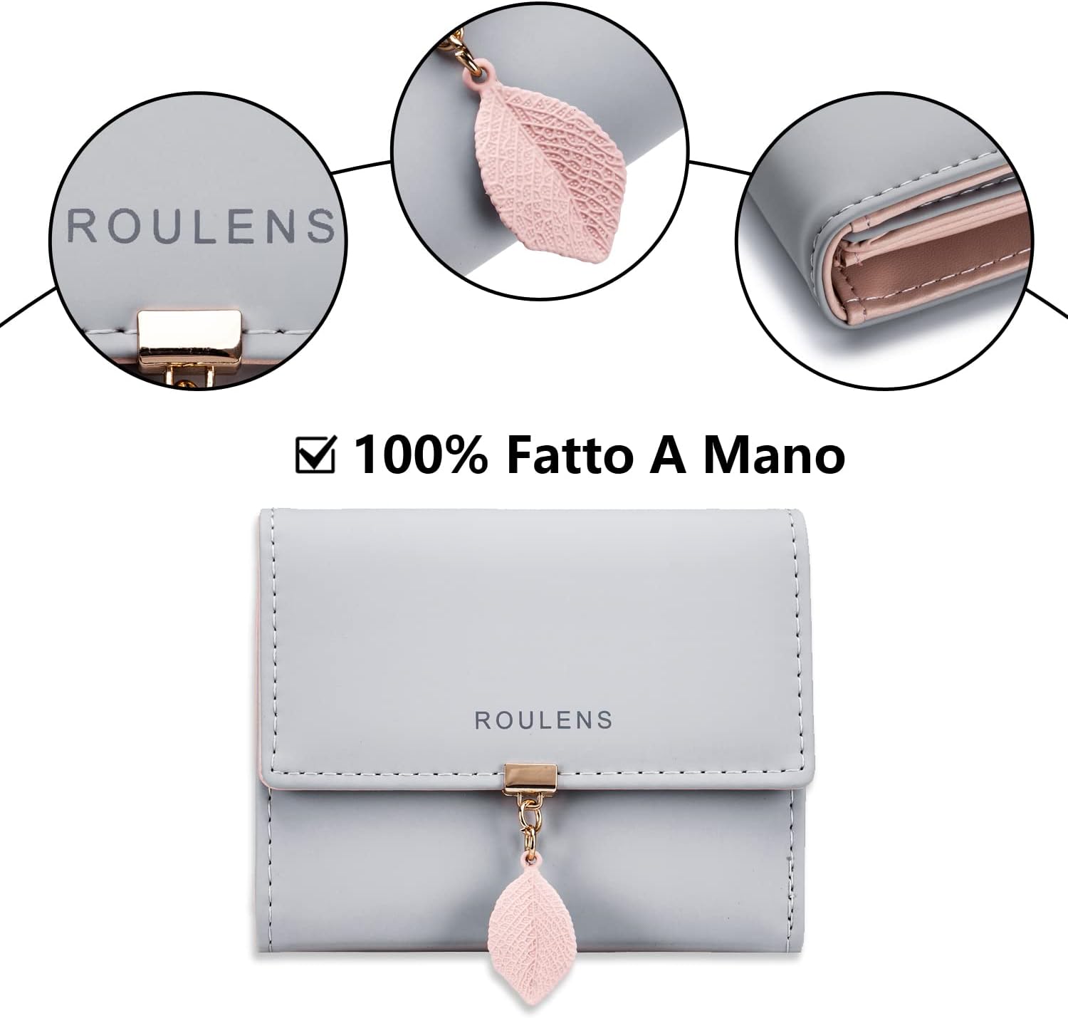 Thumbnail 3 de Roulens Portafoglio in pelle PU con RFID da donna