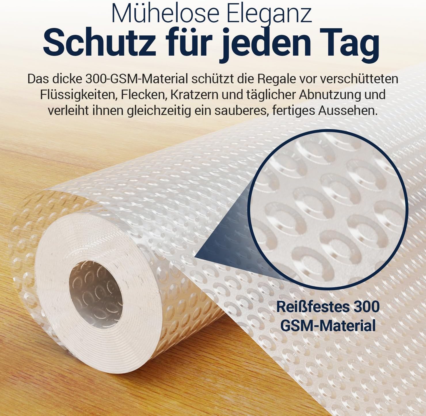 Thumbnail 2 de Linda's Essentials Schubladenmatte (60 x 500 cm) – antirutsch & abwaschbare Schrankfolie zum Zuschneiden