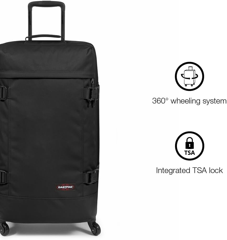 Detalle de Eastpak TRANS4 L Valise 75 x 41 x 28 cm – 80 L – Noir