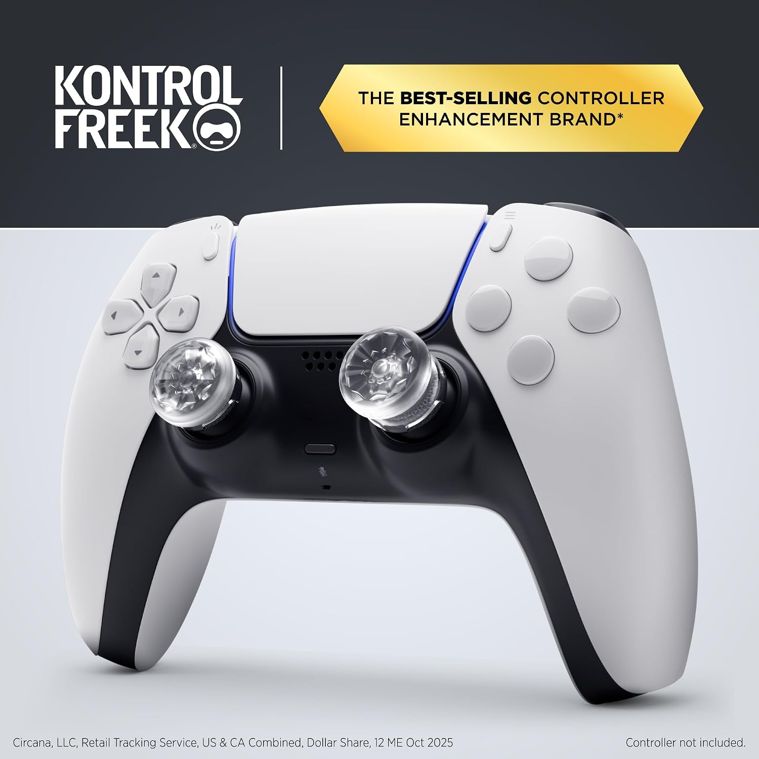 Thumbnail 1 de KontrolFreek FPS Freek Galaxy Crystal-duimgrepen voor PS4 en PS5