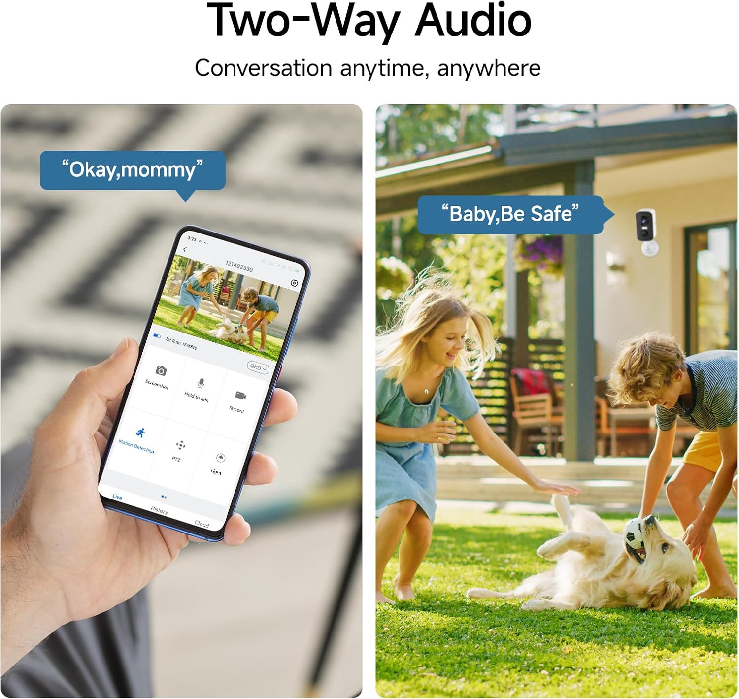 Thumbnail 6 de fanxiang 2K Wireless Security Camera 300° pan