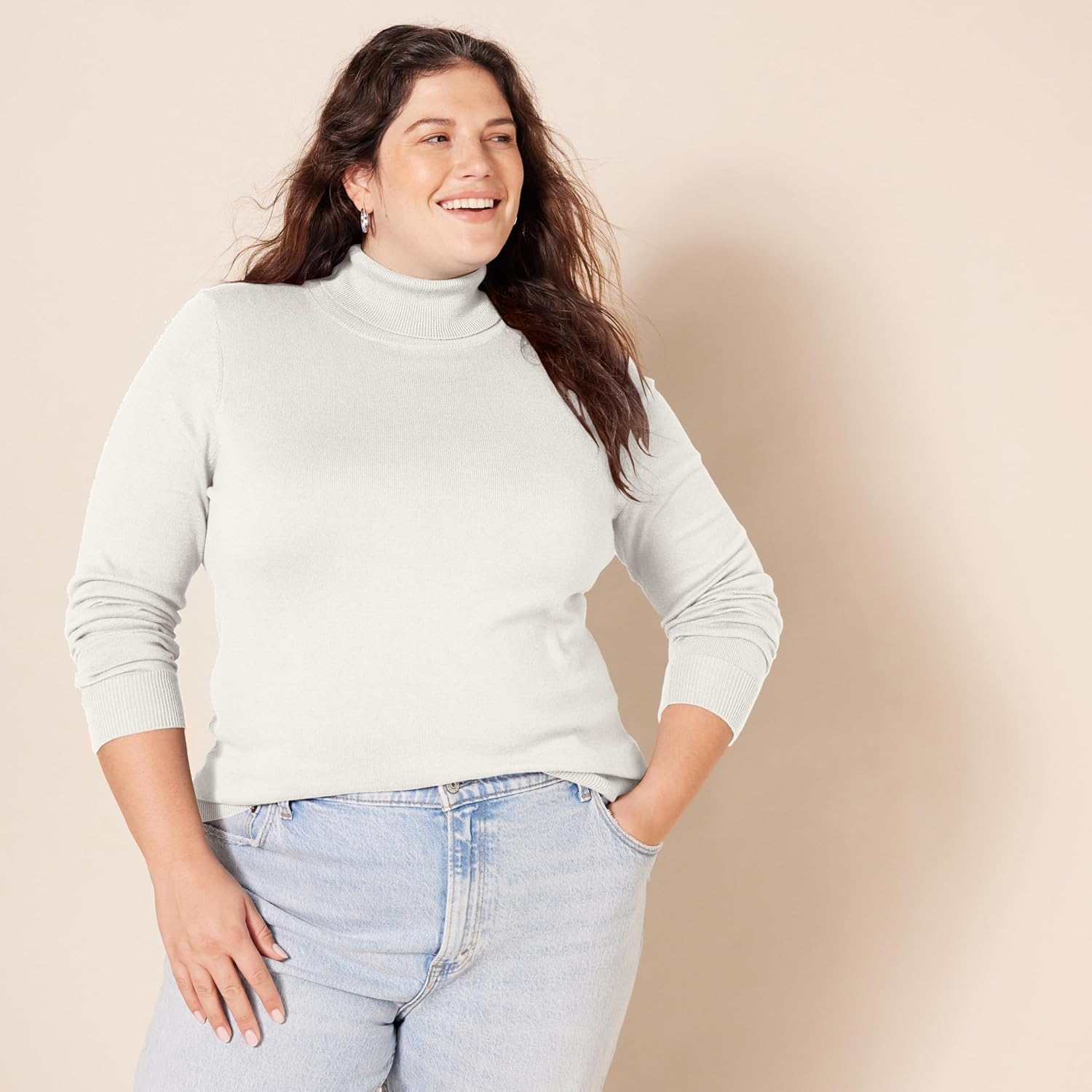 Thumbnail 4 de Amazon Essentials Damen Rollkragenpullover mit langem Arm (klassische Passform, aus Baumwollmischung)