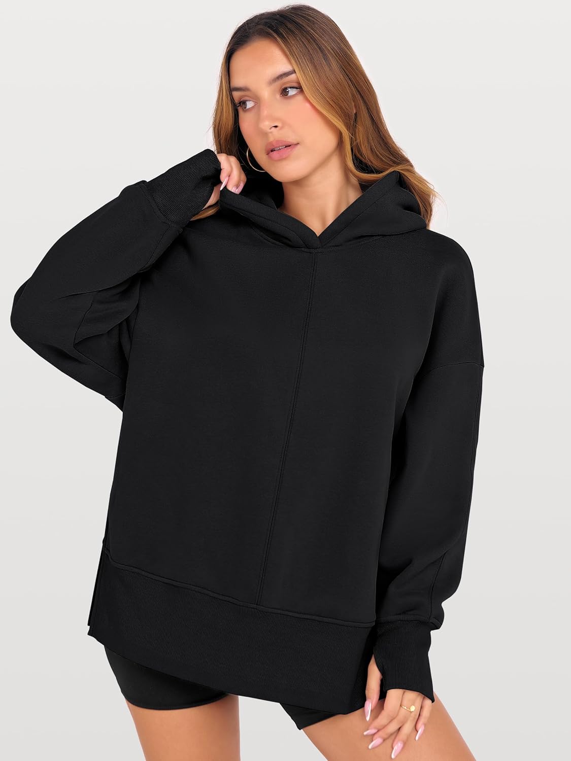 Detalle 2 de ANRABESS Oversized Hoodies XS-XL