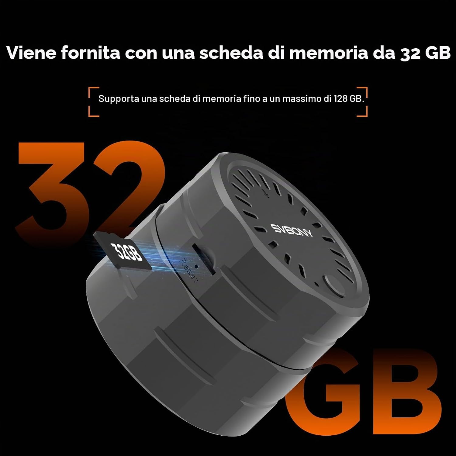 Detalle de Svbony SC002 WIFI Telecamera per Cannocchiale: digiscoping wireless 1080P con zoom e supporto oculari 37–56 mm