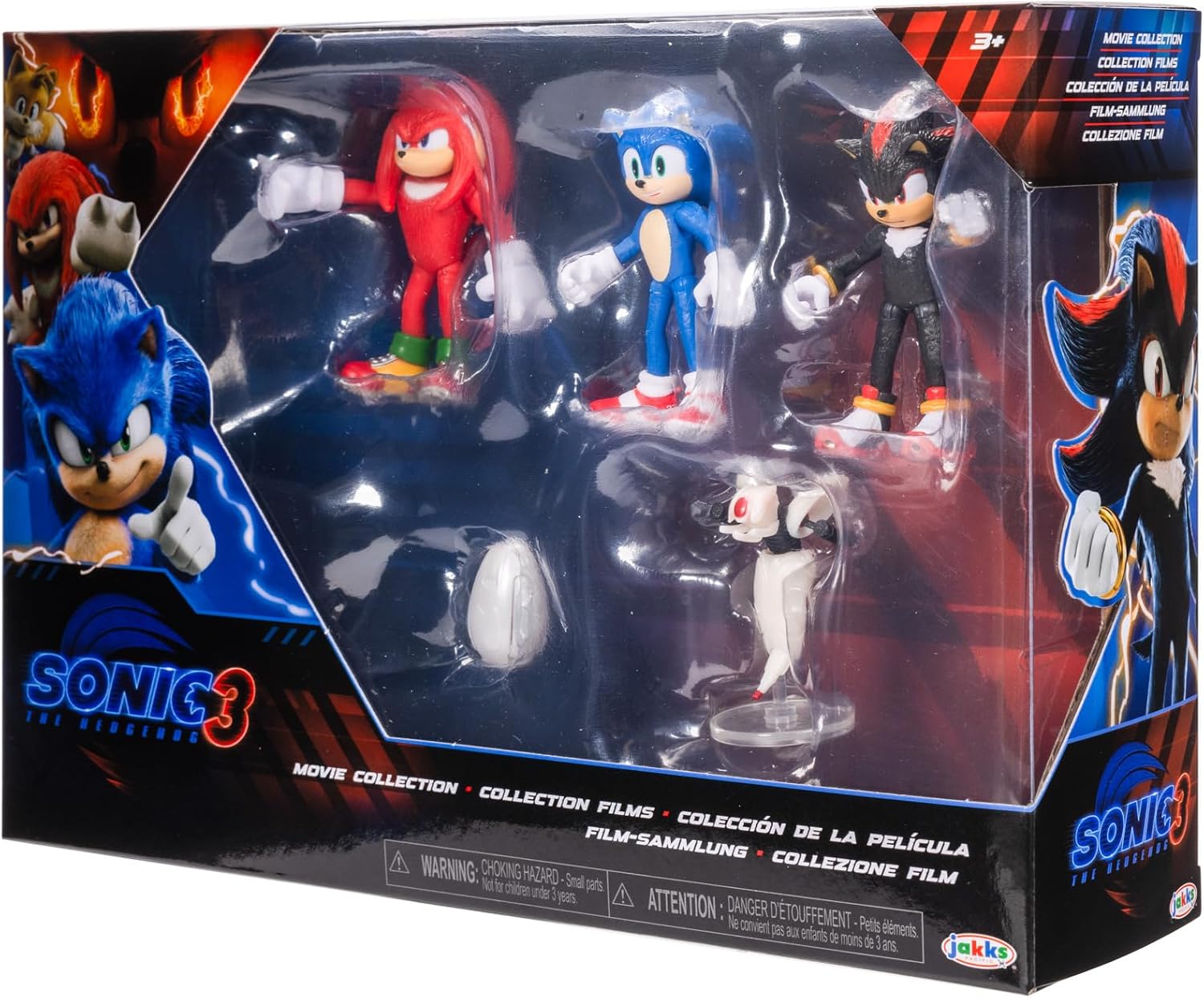 Detalle de Sonic 3 Movie Action Figures 2.5-Inch Multi-Pack