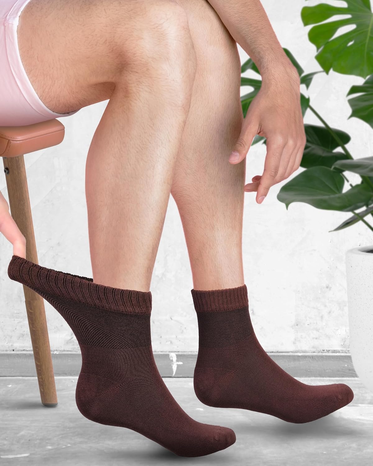 Detalle 2 de Fiera Besa Diabetikersocken Herren Komfortbund