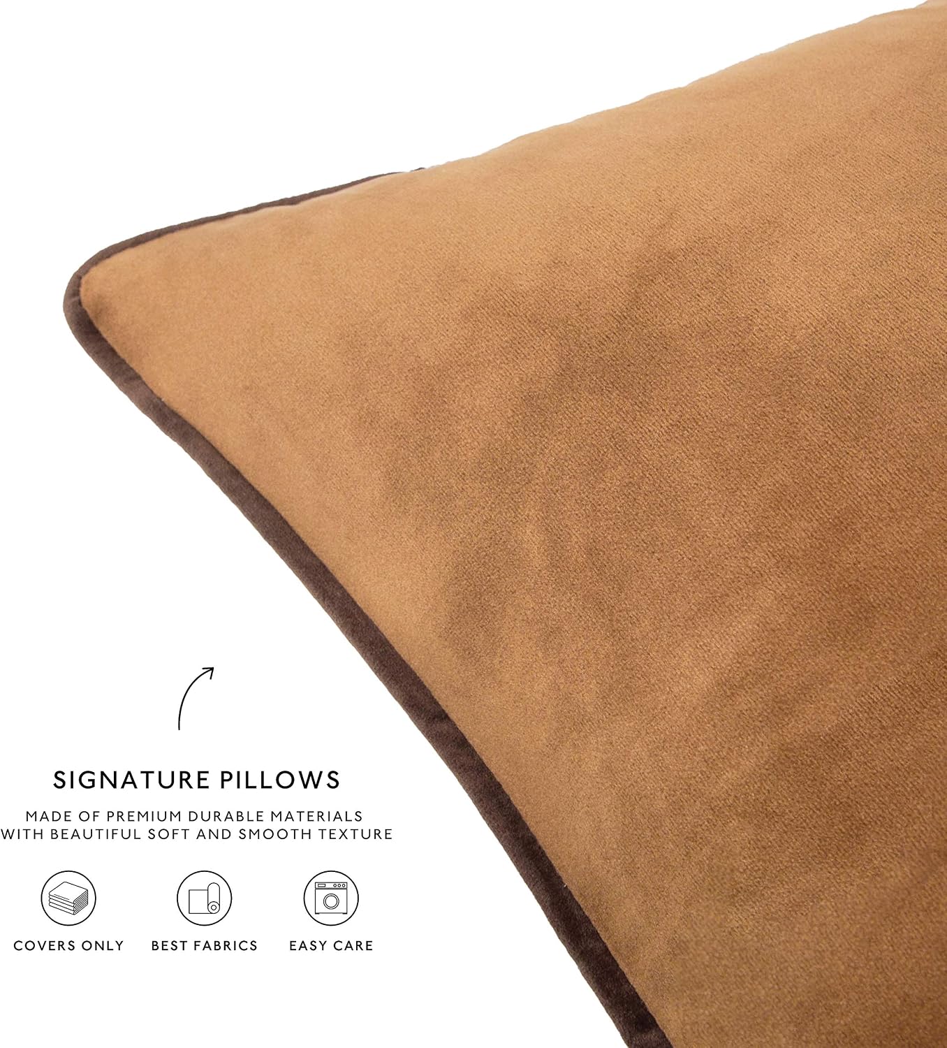 Thumbnail 6 de MONDAY MOOSE 24x24 Velvet Throw Pillow Covers ๐