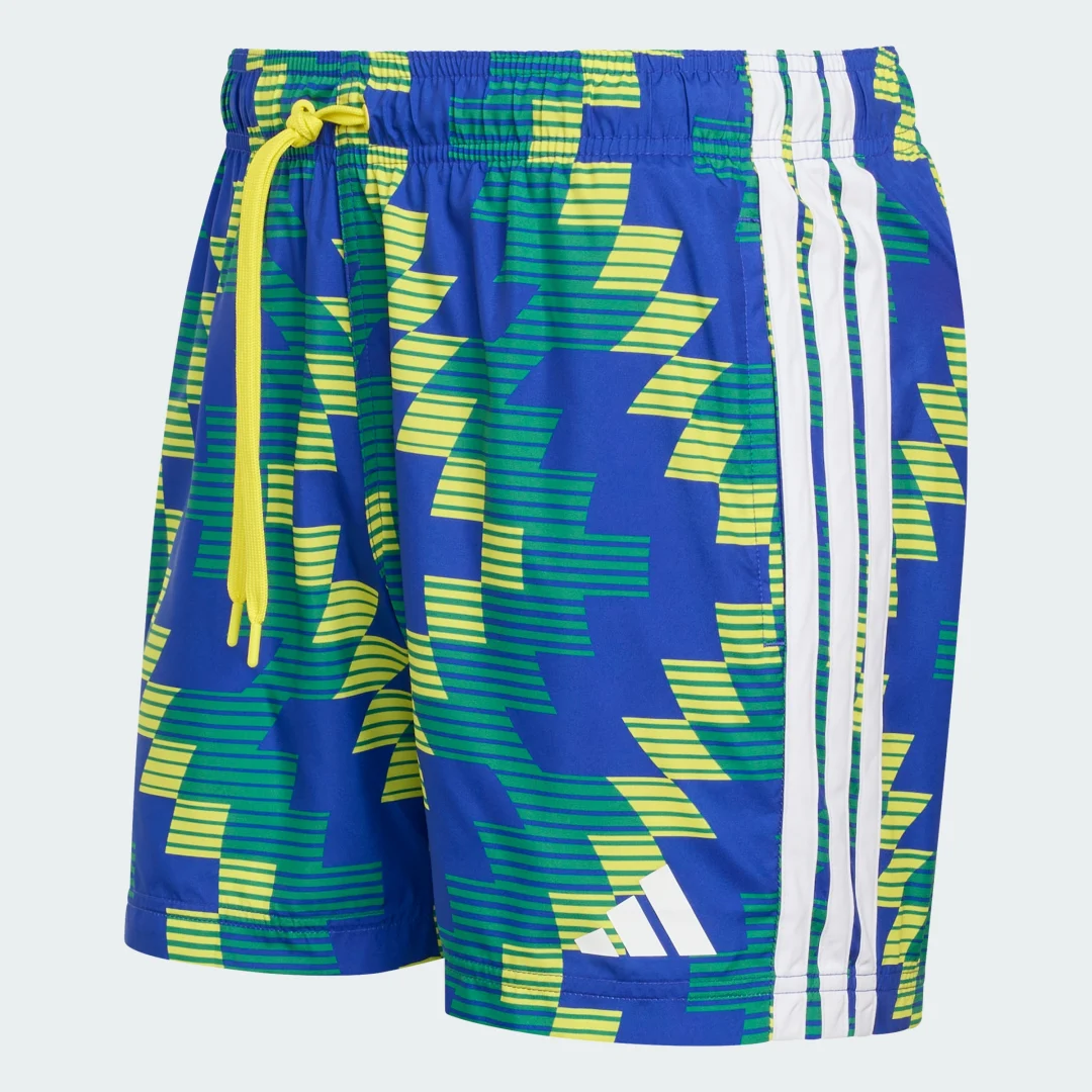 Detalle 2 de Bañador Adidas Football-Inspired Graphic 5-Inch – Amarillo