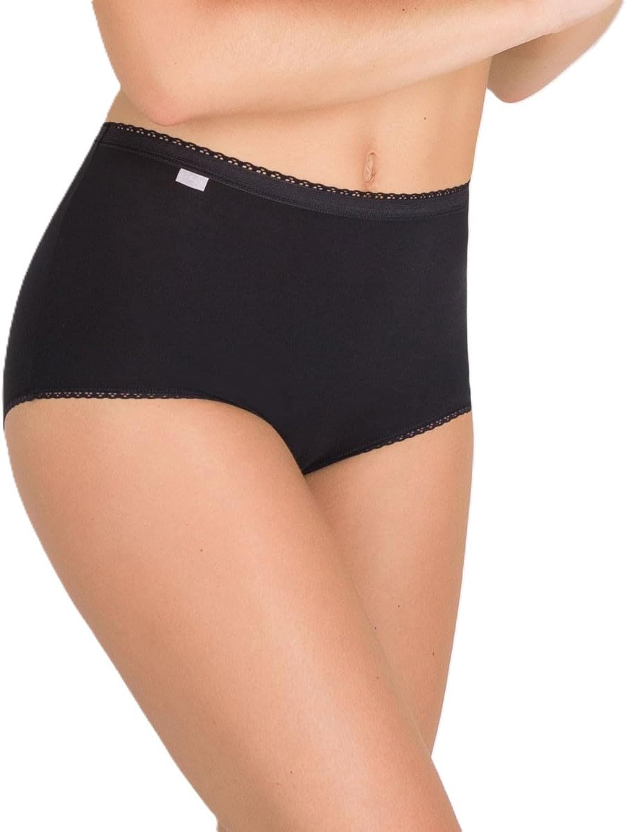 Thumbnail 1 de Playtex Lot de Culottes Maxi Coton Stretch Femme x6 – Confort durable et style intemporel