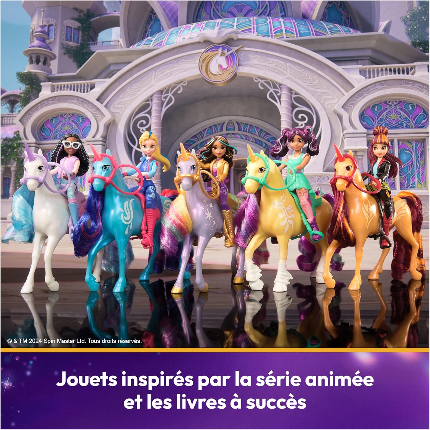 Thumbnail 6 de Licorne Wildstar avec lumières et poupée Sophia (11,5 cm) – Unicorn Academy, L’École des Licornes