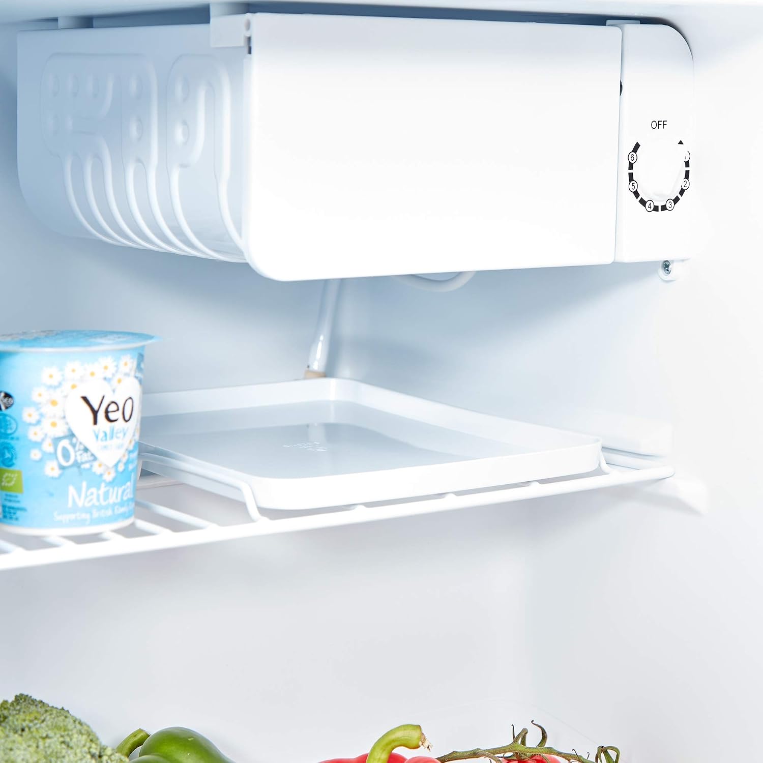 Thumbnail 5 de Cookology 45L Tabletop Mini Fridge with Chiller Box - Stainless Steel