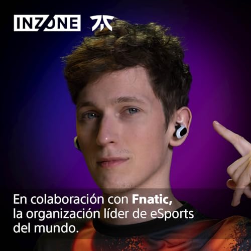 Detalle de Sony INZONE Buds: Auriculares gaming inalámbricos para PC y PS5, con baja latencia y 360 Spatial Sound