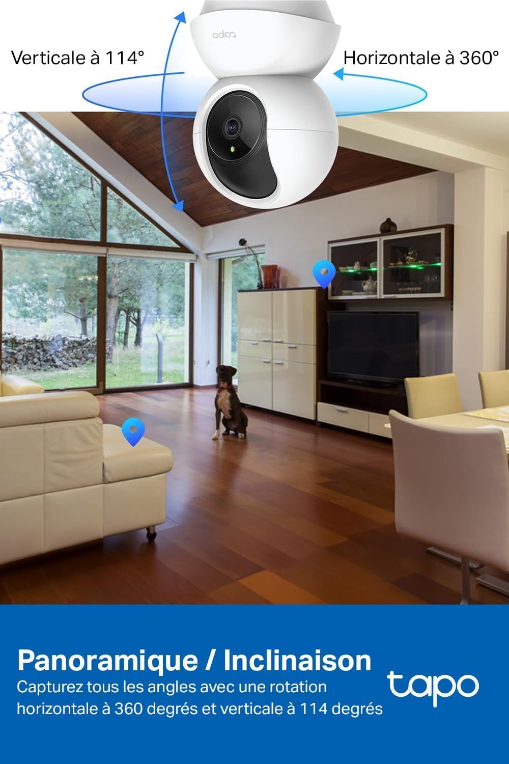 Detalle 2 de Tapo C200C caméra WiFi 1080p