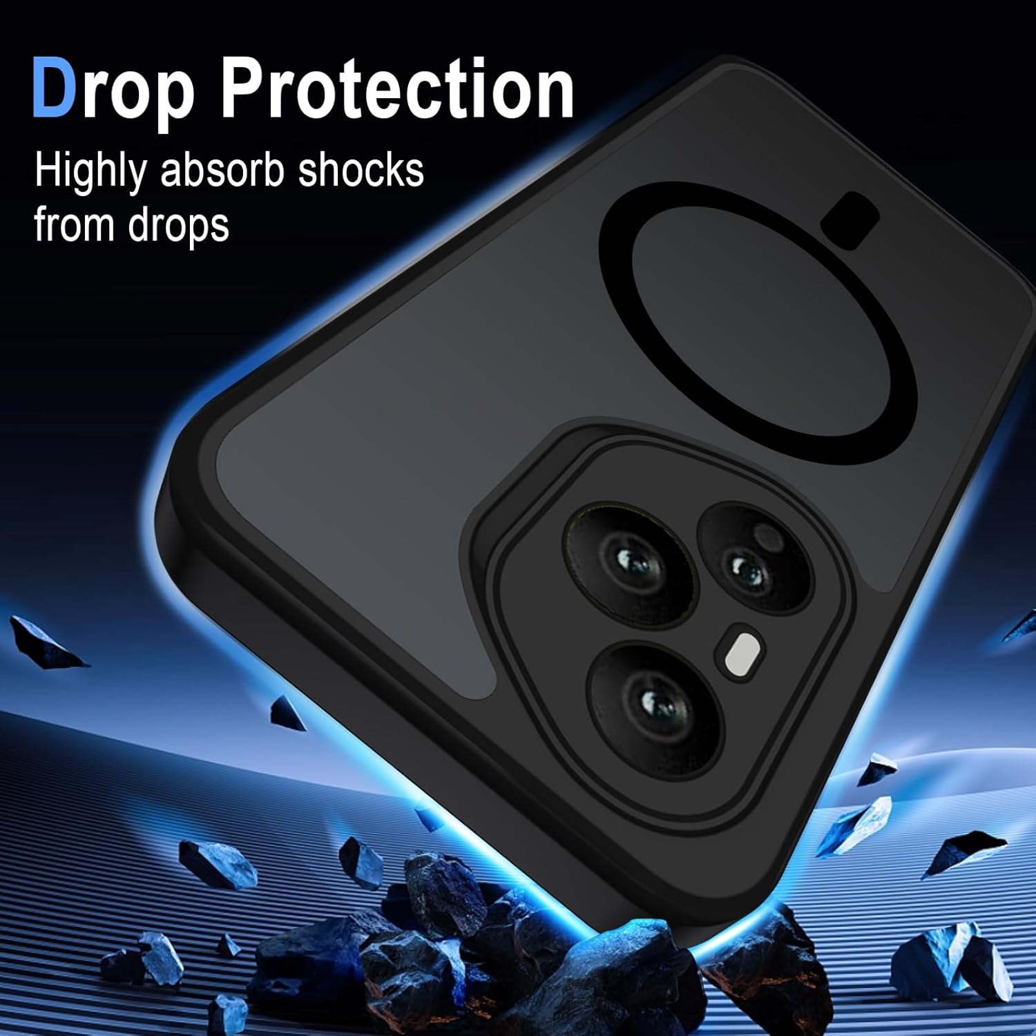Thumbnail 3 de XTCASE Coque magnétique pour Honor 400 Pro 5G – Allie transparence et protection