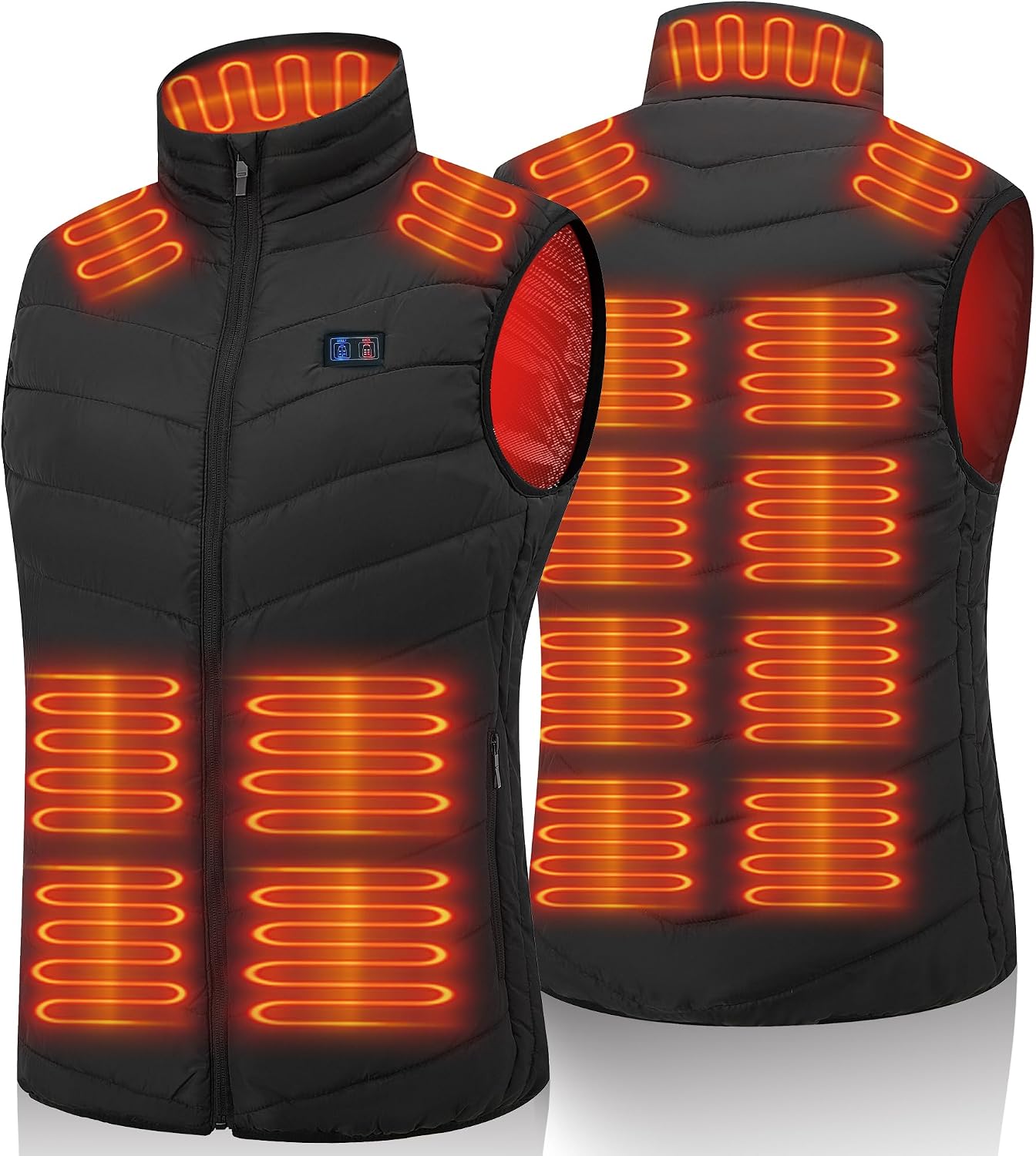 Detalle de vapesoon Beheizbare Weste mit 15 Heizpads ⛑
