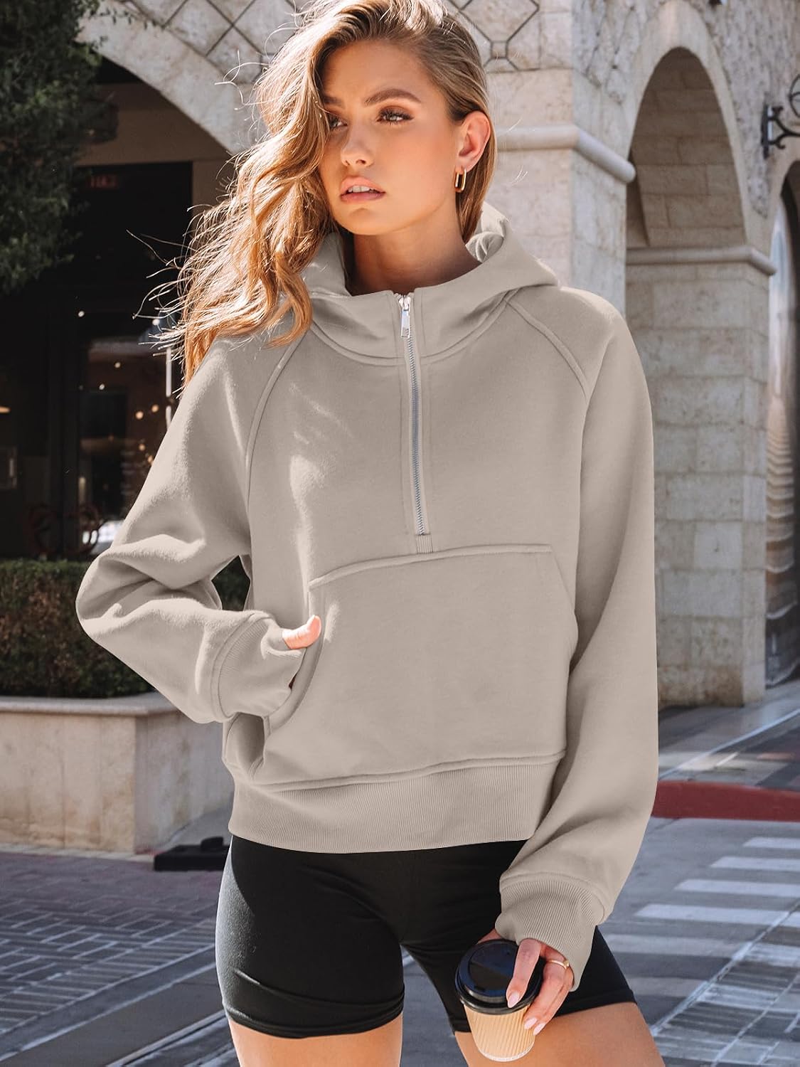 Thumbnail 4 de AUTOMET Half Zip Hoodie 50% Cotton