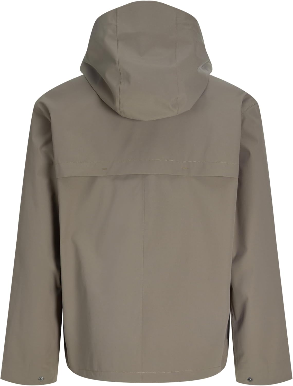 Detalle de JACK & JONES Premium Raincoat Raincoat – impermeabile elegante con cappuccio e dettagli curati