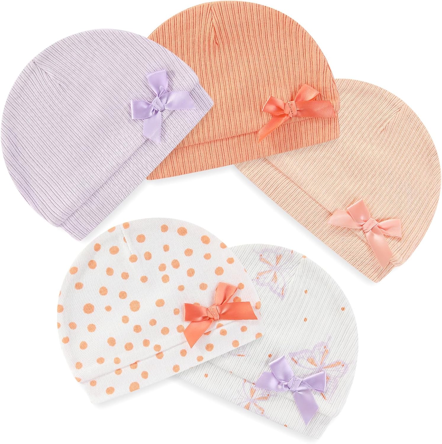 Thumbnail 3 de MAMIMAKA 20-Piece Newborn Baby Clothes Set (bodysuits, pants, caps & scratch mittens)