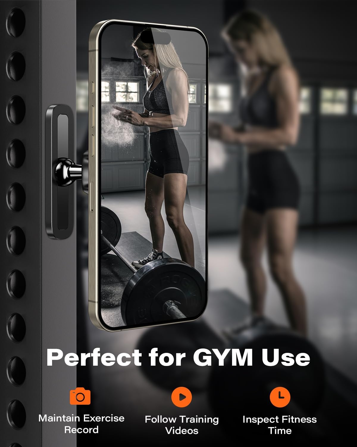 Thumbnail 5 de APPS2Car Mag-safe Gym Mount for 360° Adjustability