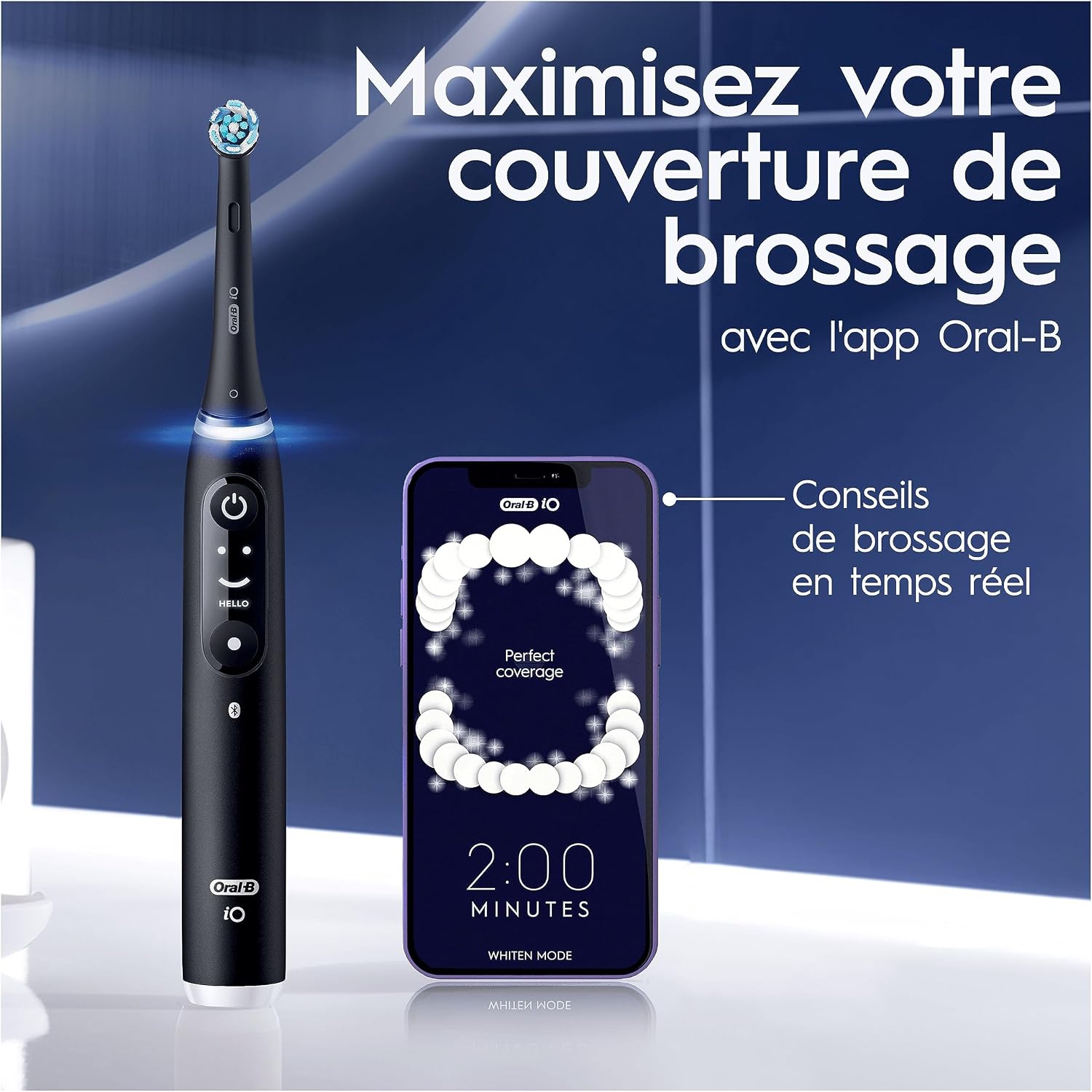 Thumbnail 6 de Oral-B iO 6 Noire Brosse électrique 5 modes