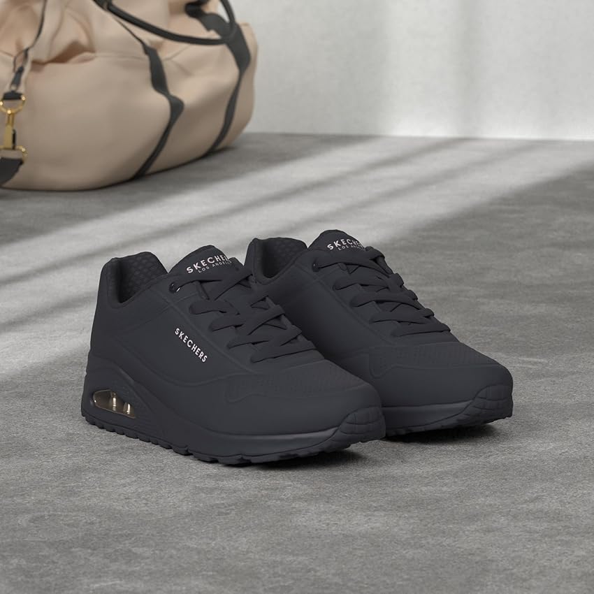 Thumbnail 1 de Skechers Uno, Zapatillas Mujer Negros - Comodidad Elegante 🖤