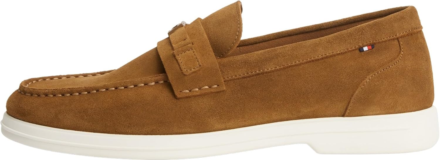 Thumbnail 6 de Tommy Hilfiger Men's Light Suede Flag Hardware Loafer Fm0fm05897