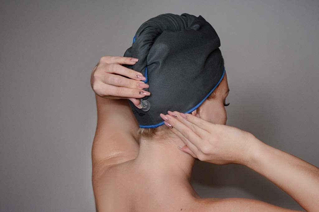Detalle 2 de Fit-Flip Haarturban Mikrofaser Haarhandtuch 70 x 24