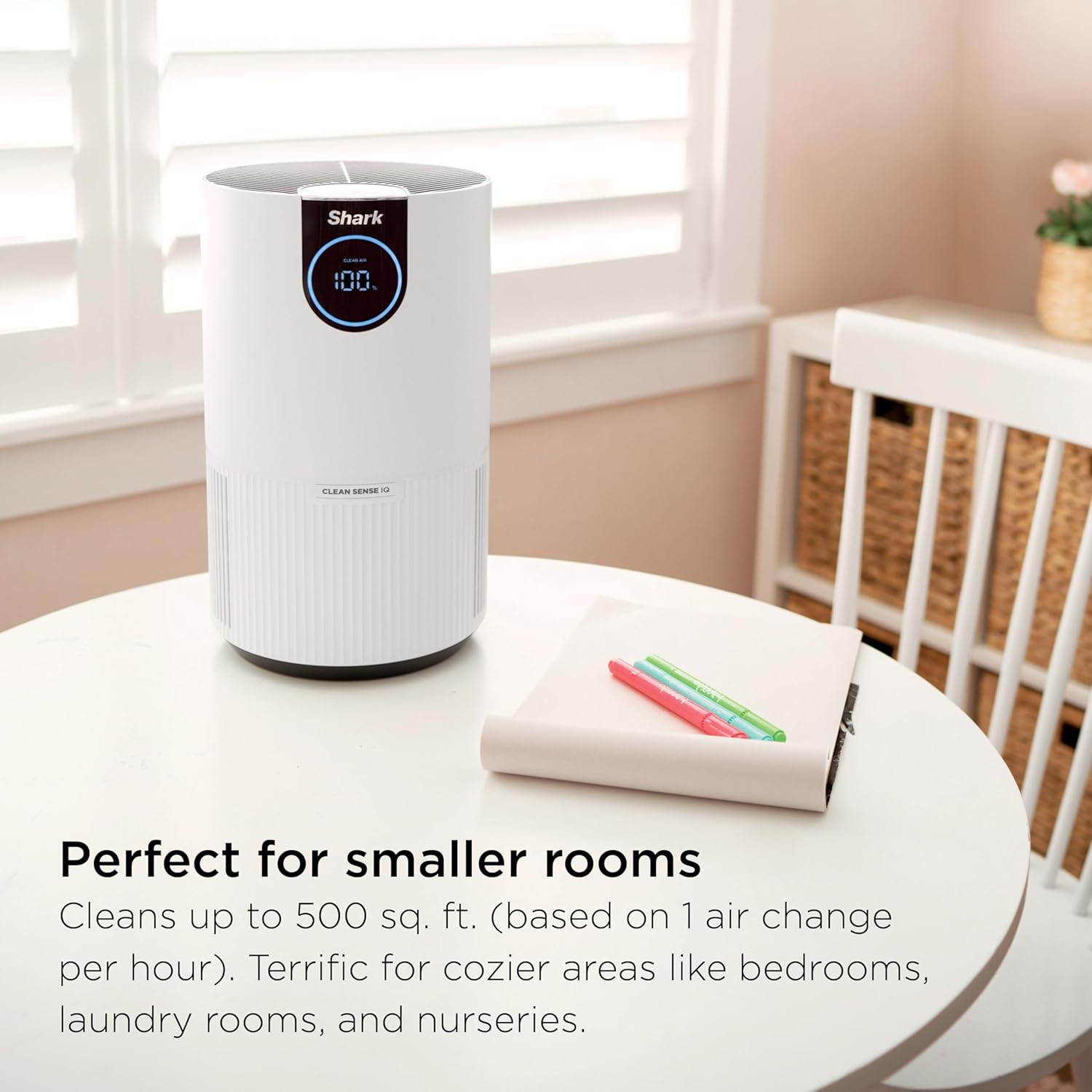 Thumbnail 6 de Shark HP102PET Clean Sense HEPA Air Purifier for Home (Bedroom, Nursery, Office) with CleanSense IQ Display