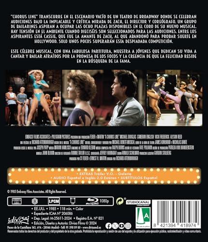Detalle 2 de A Chorus Line Blu-ray 📀